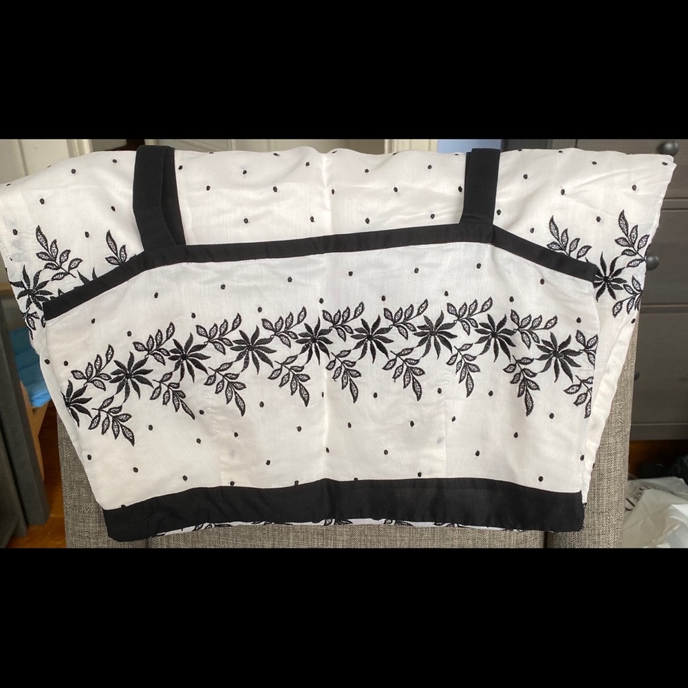 Tocca Black/White Floral Summer Dress Size 8